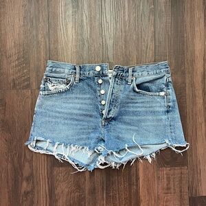 AGOLDE Parker Vintage Cut Off Shorts - 27
